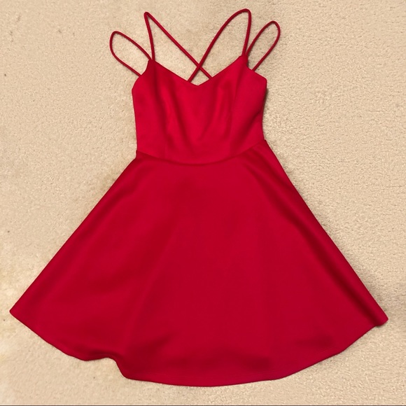 Crush by ABC Family Dresses & Skirts - Red Formal Skater Dress